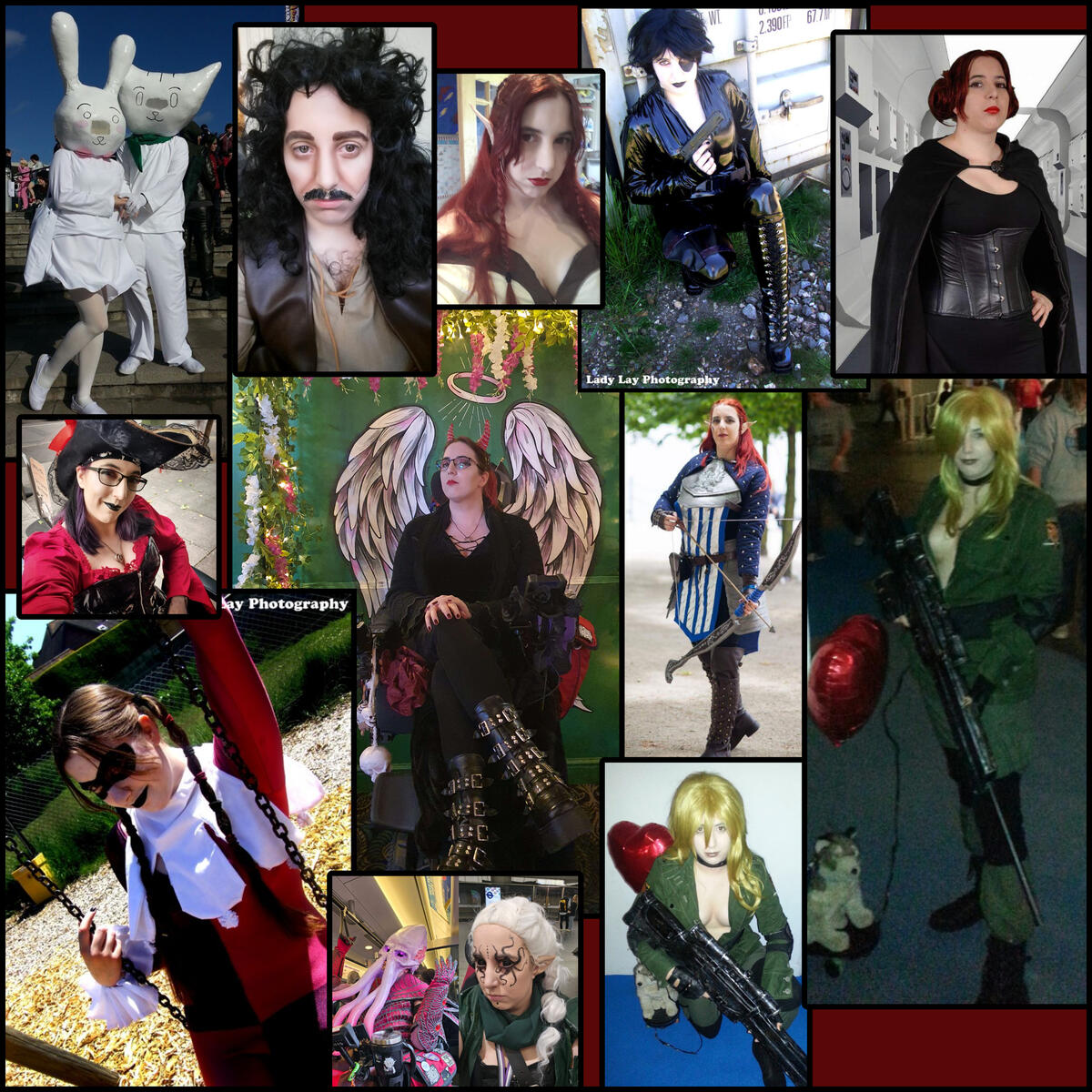 Cosplay Montage! - Various cosplays from over the years, before and after disability. From comics to films to animations to video games and everything in between! The only limits are imagination.
