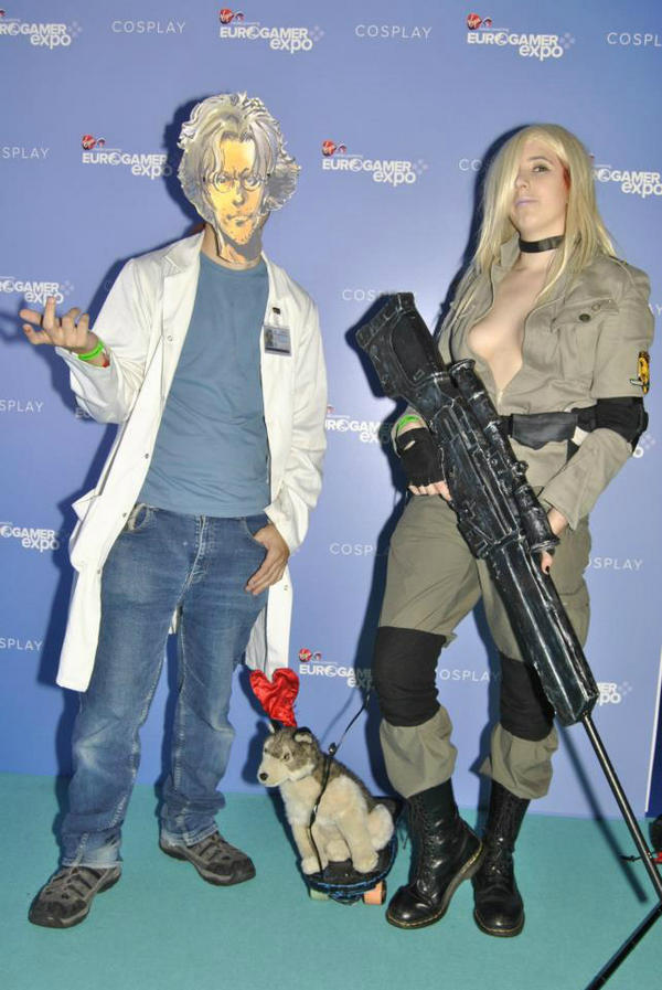 Otacon and Sniper Wolf - Metal Gear Solid (Version 1)
