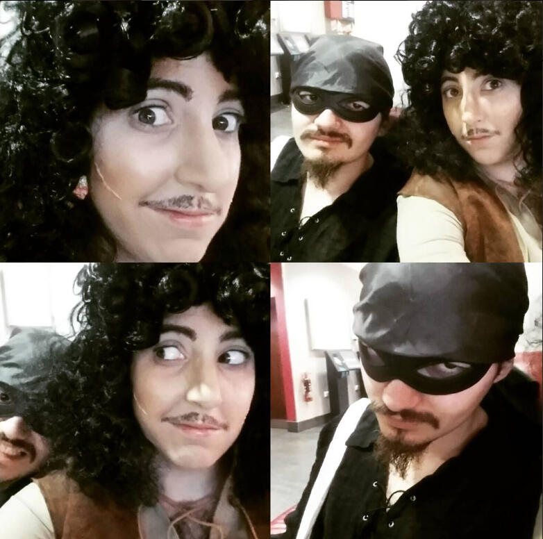 Inigo Montoya and Westley - The Princess Bride